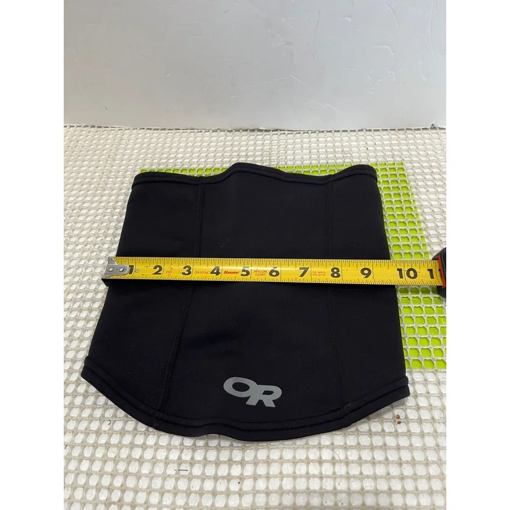 Outdoor Research Black Fleece Lined Neck Gaiter Warm Winter Ski Mask